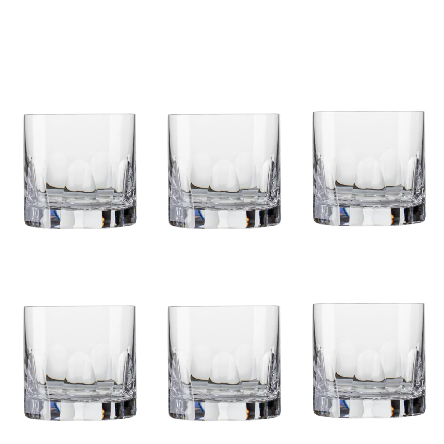 Jogo de 6 Copos de Cristal Double Blend Mozart Crystal By Frederico Strauss - 400ml - Bar