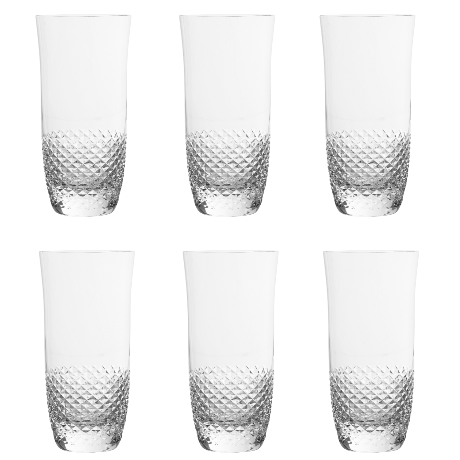 Copo de Cristal para Long Drink Mozart Crystal By Frederico Strauss - 410ml - Sonata 50