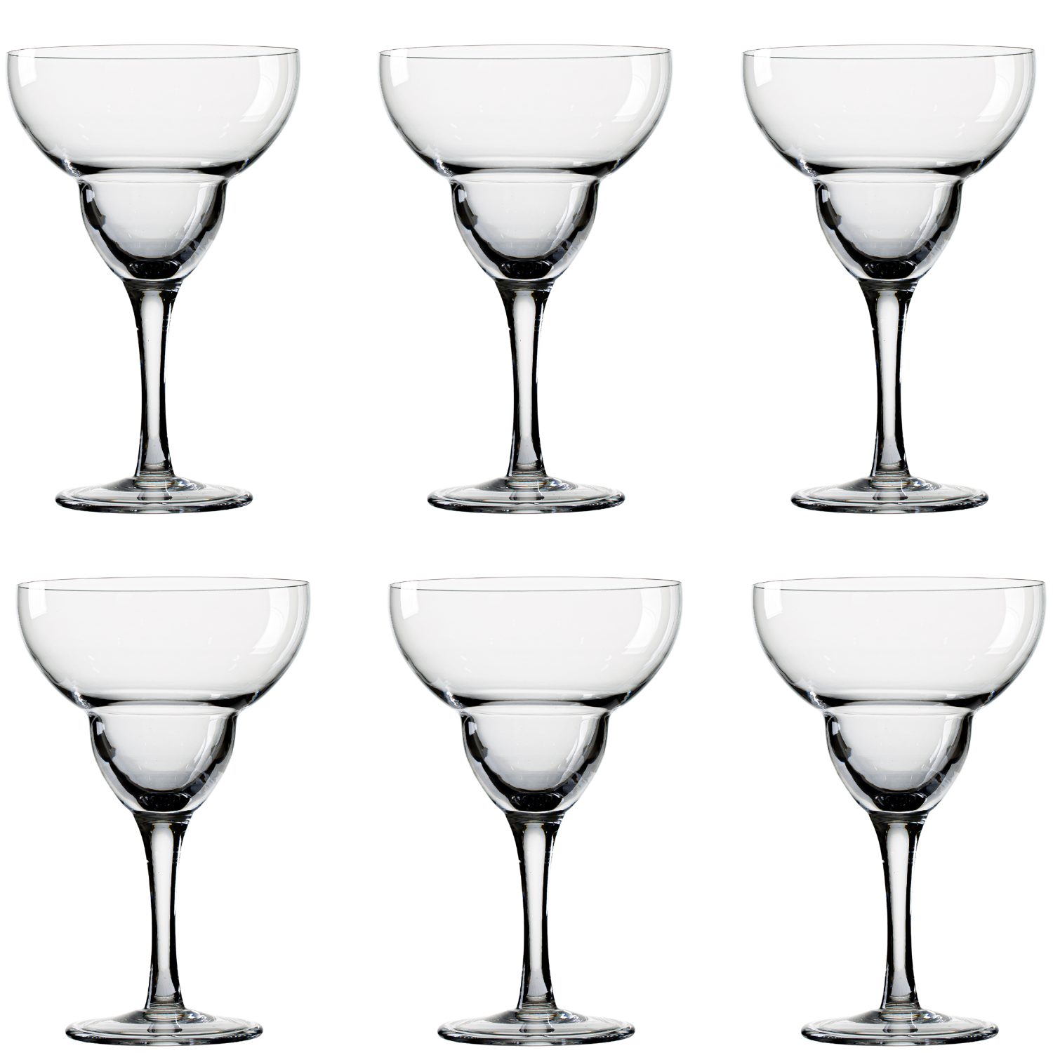 Jogo de 6 Taças de Cristal para Margarita Mozart Crystal By Frederico Strauss - 200ml - Sinfonia