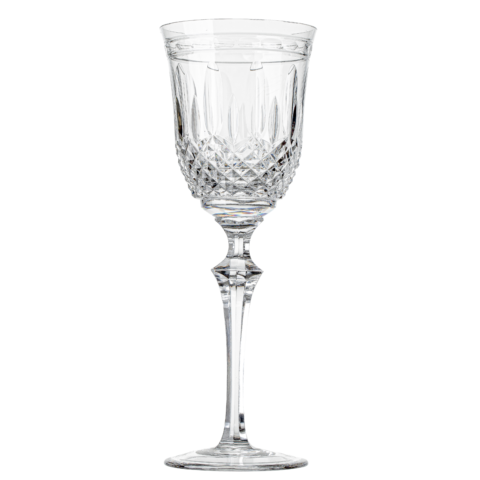 Jogo de 2 Taças de Cristal Serenata para Vinho Tinto Mozart Crystal By Frederico Strauss Lapidado 68