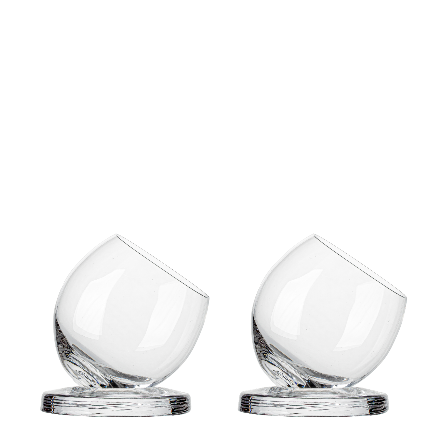 Jogo de 2 Copos de Cristal Acrobata Mozart Crystal By Frederico Strauss - 350ml - Concerto