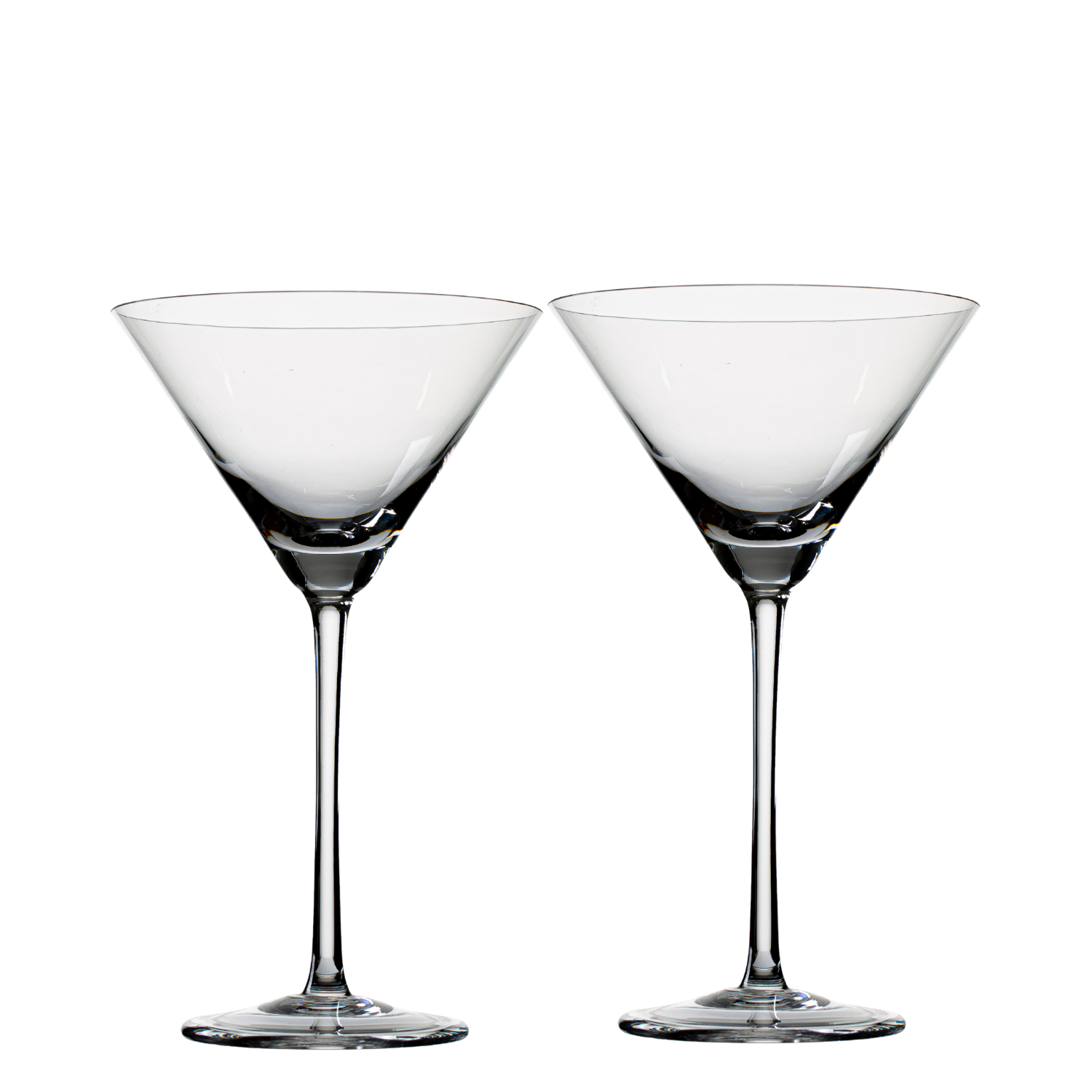 Jogo de 2 Taças de Cristal para Dry Martini Mozart Crystal By Frederico Strauss - 190ml - Sinfonia