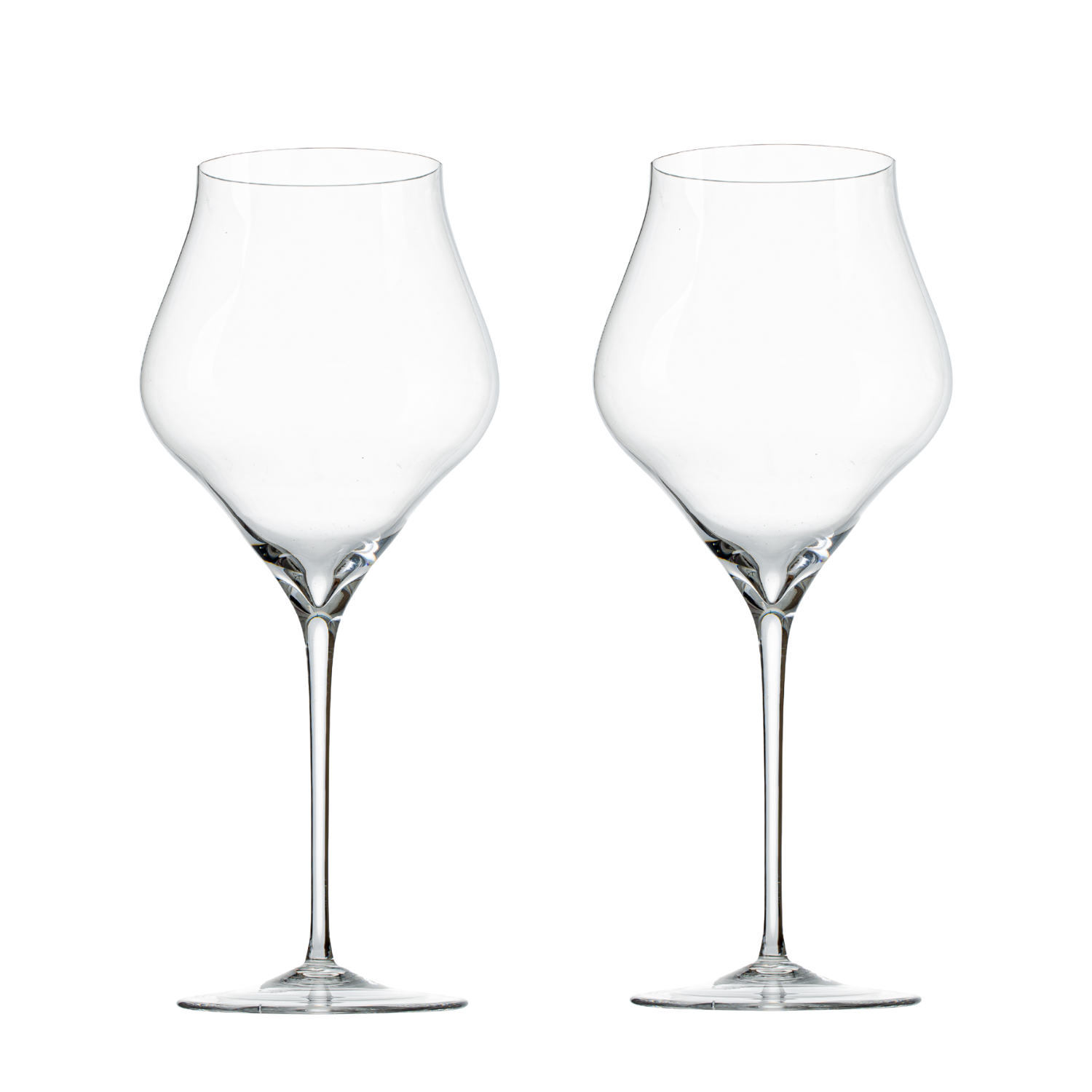 Jogo de 2 Taças de Cristal Tuiuty para Vinho Mozart Crystal By Frederico Strauss - 570ml - Concerto