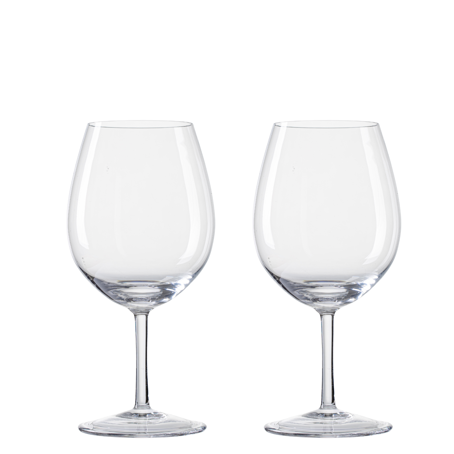 Jogo de 2 Taças de Cristal Pinot Noir para Vinho Mozart Crystal By Frederico Strauss - 420ml - Concerto