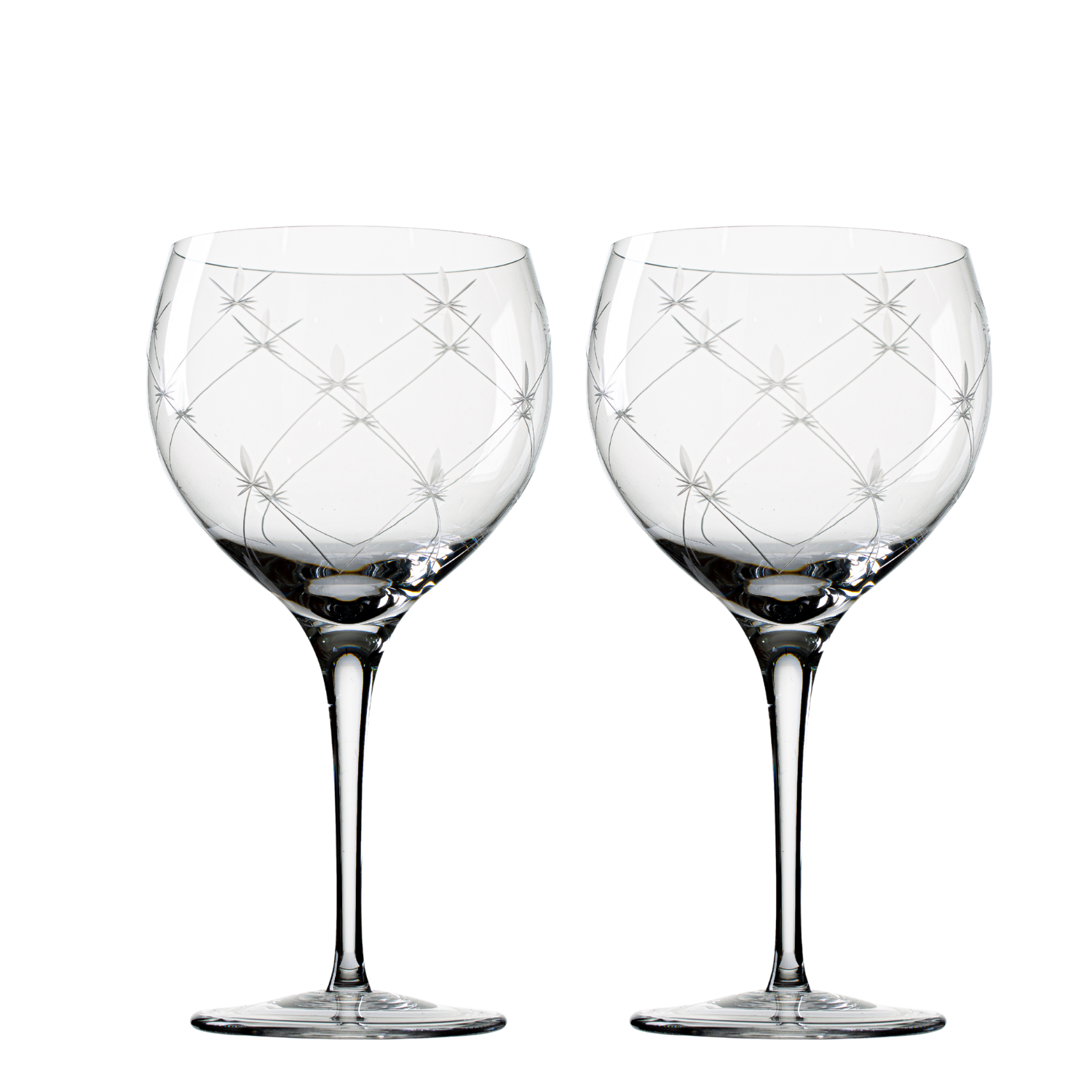 Jogo de 2 Taças de Cristal Gold para Gin Mozart Crystal By Frederico Strauss - 760ml - Sinfonia 19