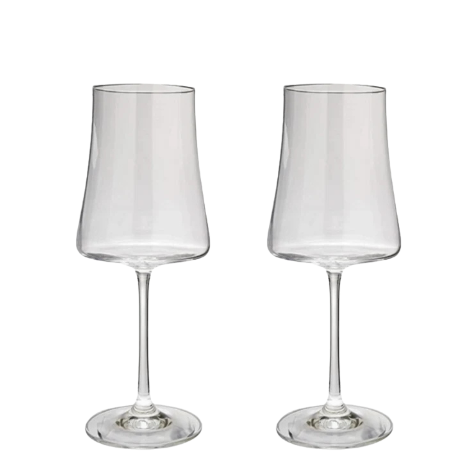 Jogo de 2 Taças de Cristal Itajahy para Vinho Mozart Crystal By Frederico Strauss - 500ml - Sinfonia