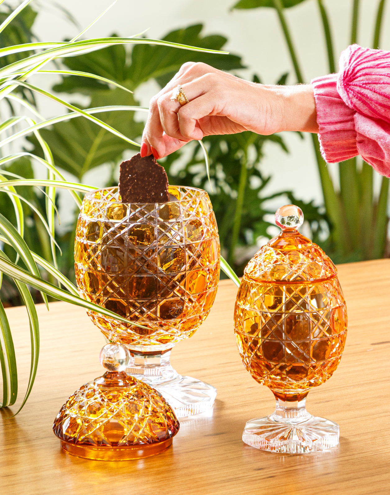 Ovo de Cristal Pequeno Mozart Crystal By Frederico Strauss - Casa de Bragança