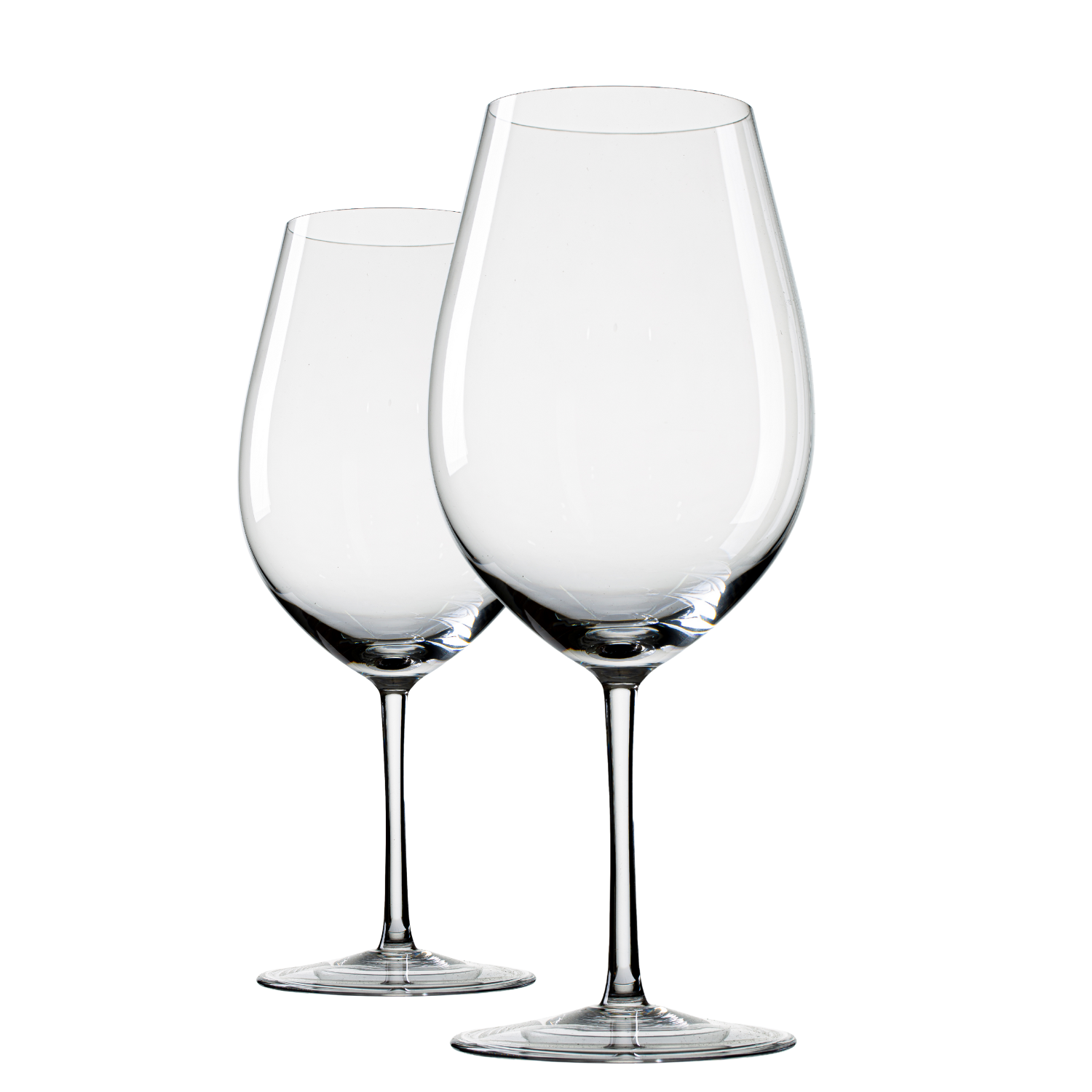 Jogo de 2 Taças de Cristal Pétrus para Vinho Tinto Mozart Crystal By Frederico Strauss - 1230ml - Sinfonia