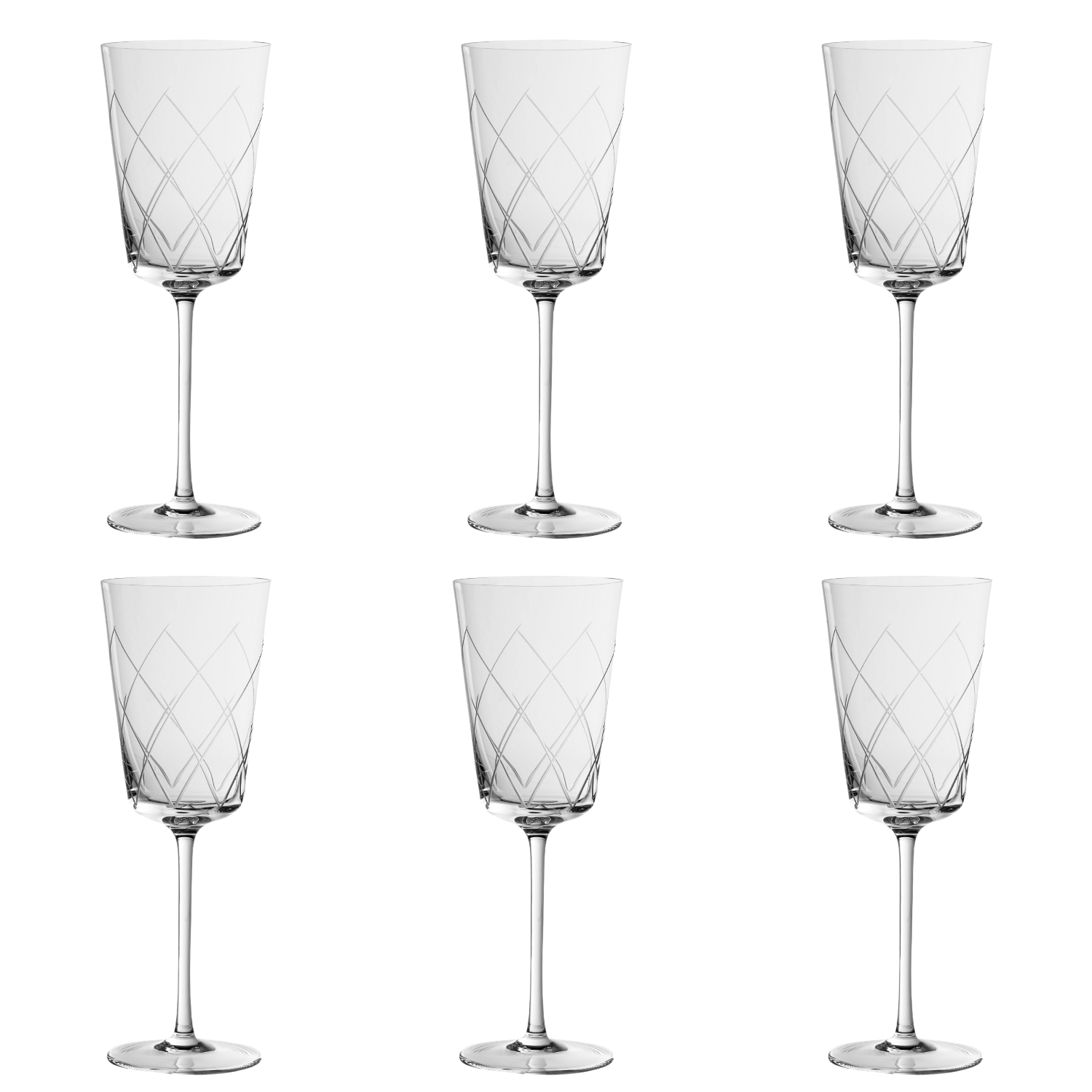 Jogo de 6 Taças de Cristal Vivaldi para Vinho Tinto Mozart Crystal By Frederico Strauss - 340ml - Casa de Bragança 29