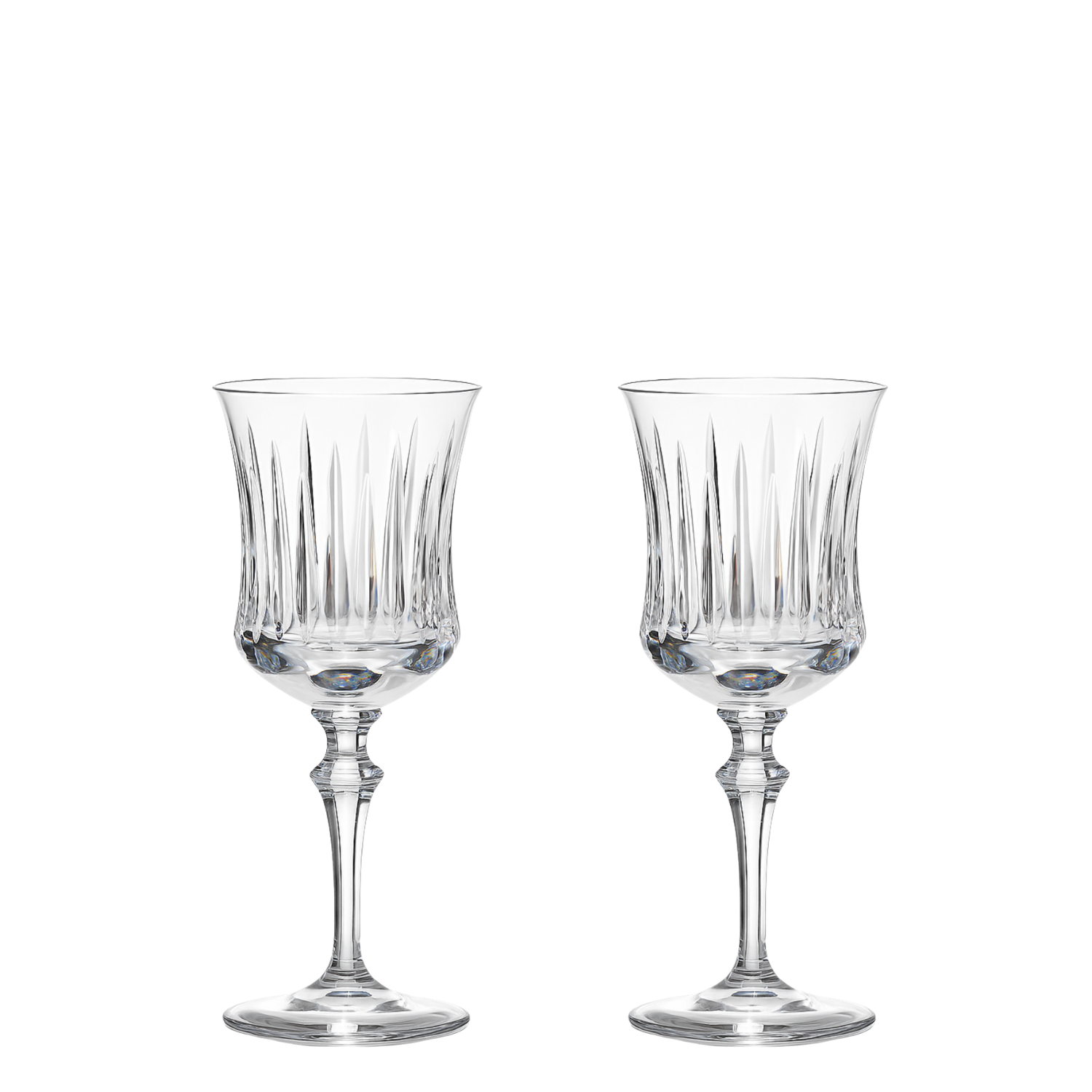 Jogo de 2 Taças de Cristal Vivaldi para Água Mozart Crystal By Frederico Strauss - 360ml - Flauta