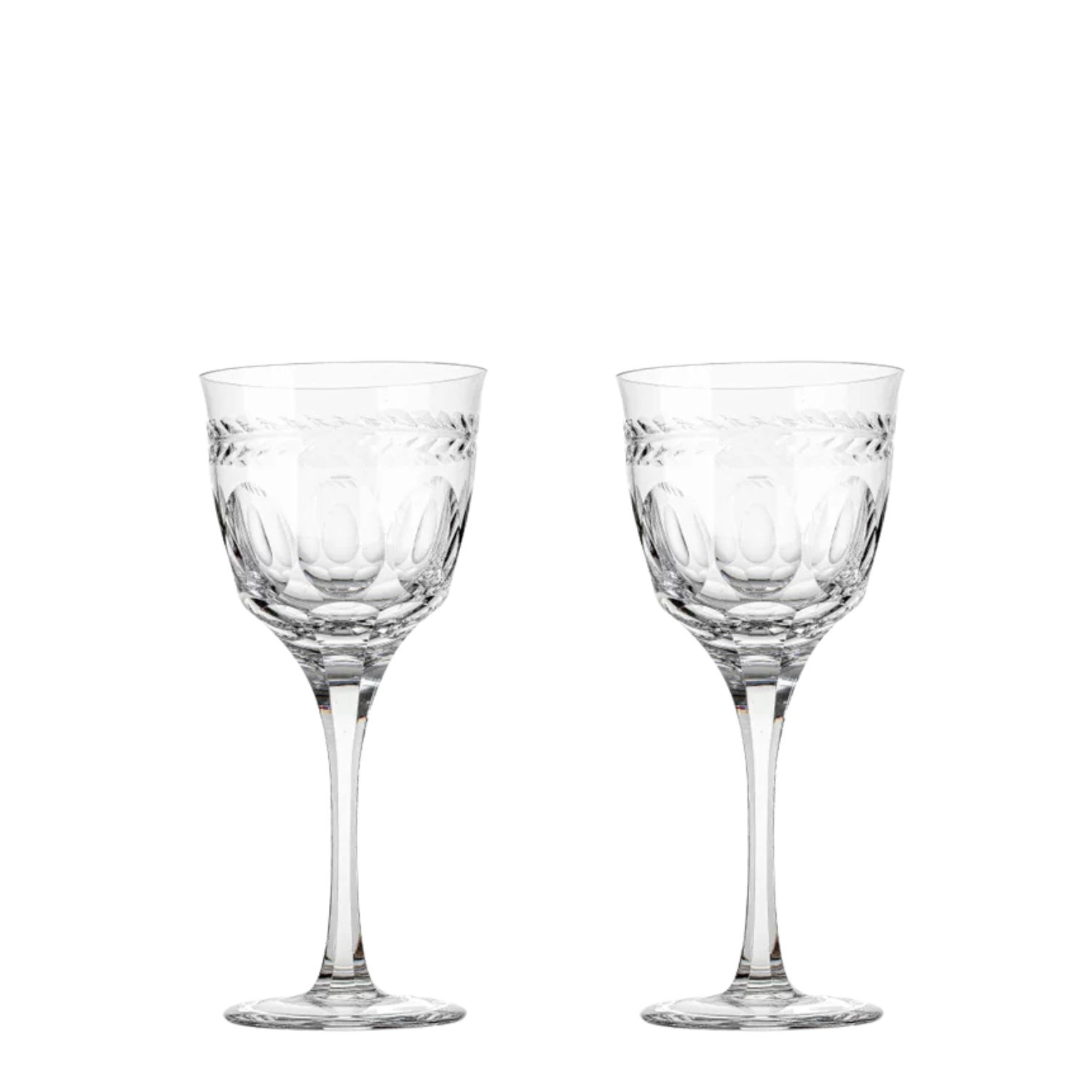 Jogo de 2 Taças de Cristal para Vinho Branco Mozart Crystal By Frederico Strauss - 280ml - Sonata 17