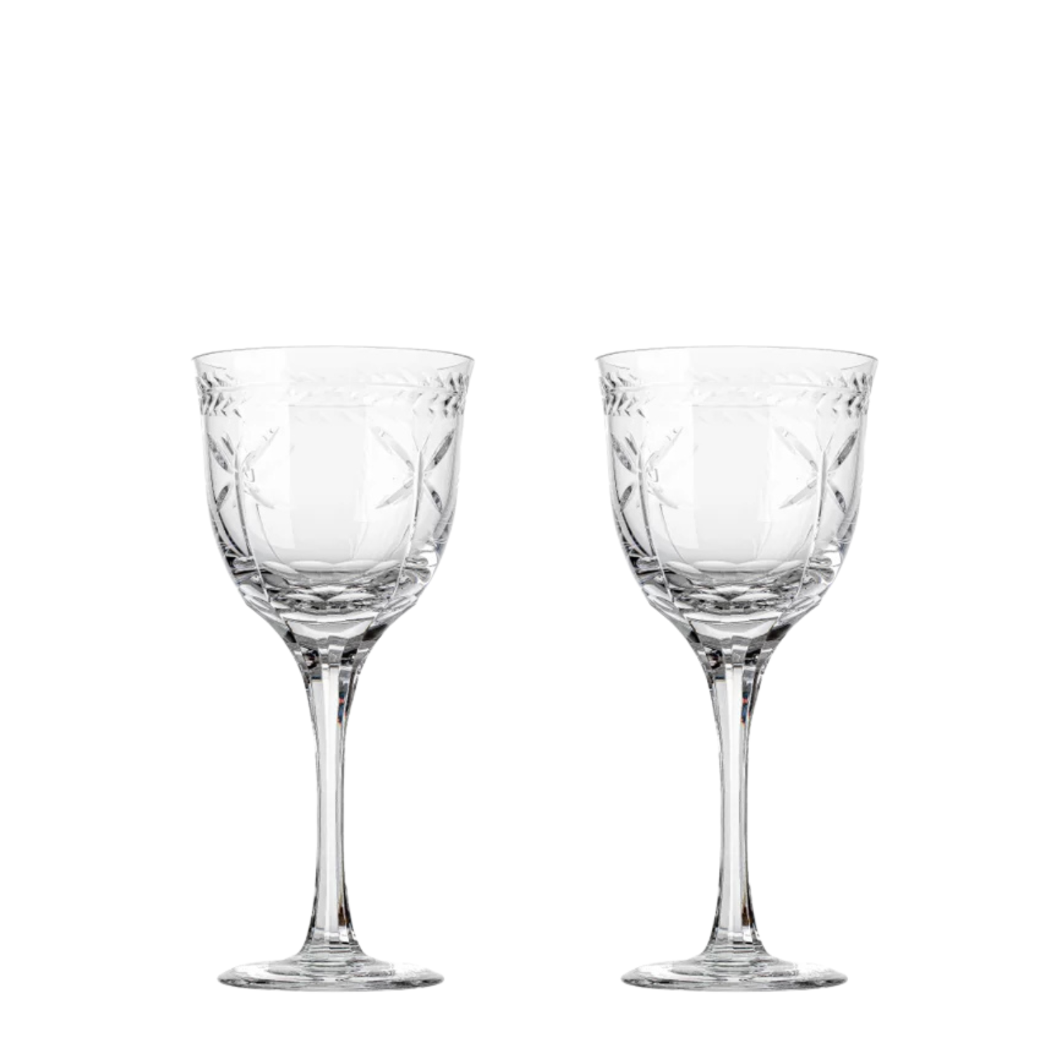 Jogo de 2 Taças de Cristal para Vinho Branco Mozart Crystal By Frederico Strauss - 280ml - Sonata 87