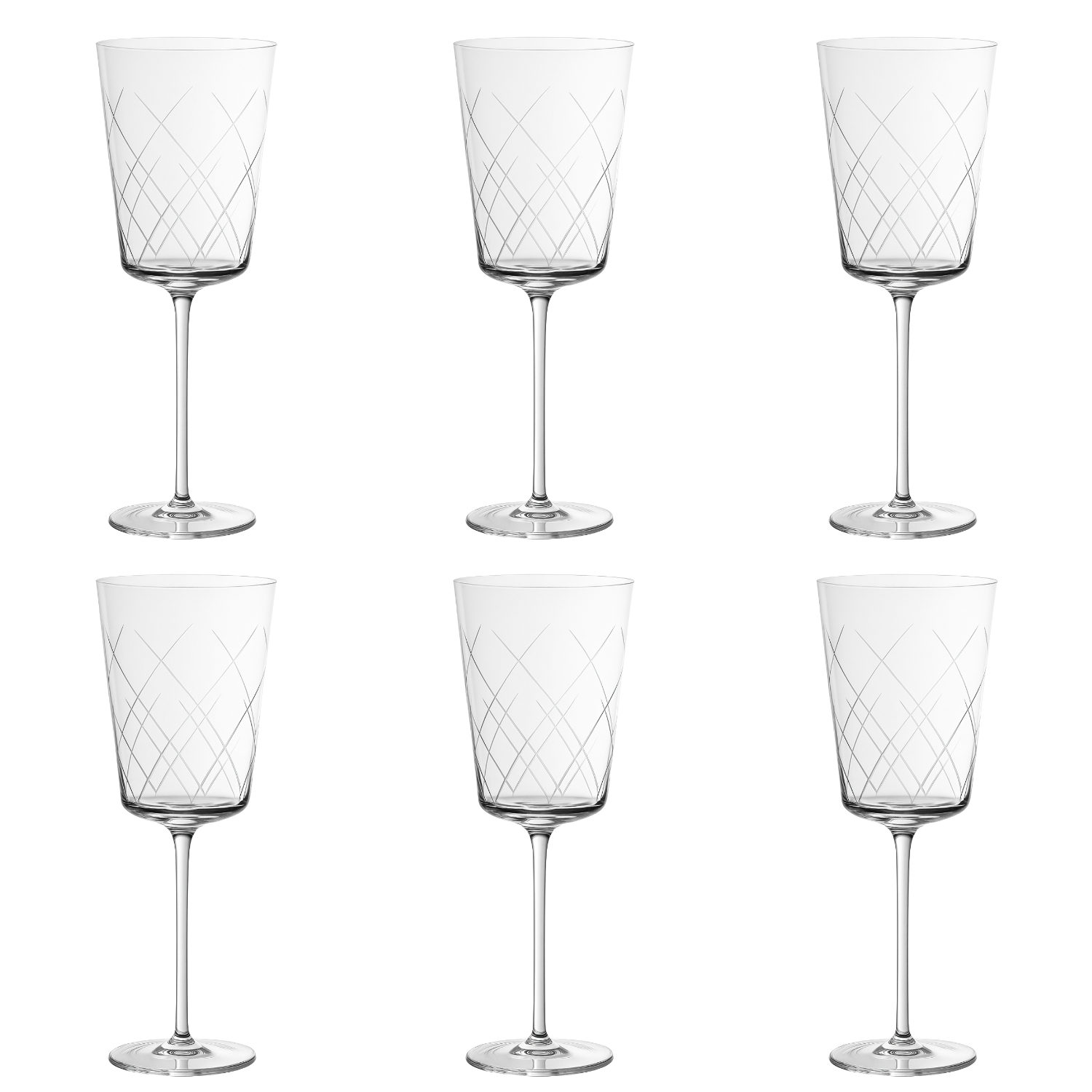 Jogo de 6 Taças de Cristal Vivaldi para Água Mozart Crystal By Frederico Strauss - 410ml - Casa de Bragança 29
