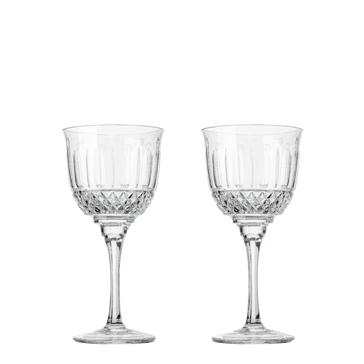 Jogo de 2 Taças de Cristal para Água Mozart Crystal By Frederico Strauss - 400ml - Sonata 69