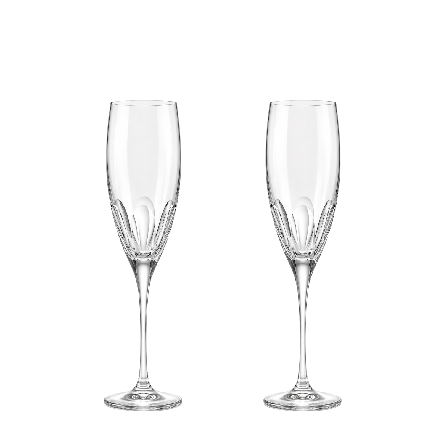 Jogo de 2 Taças de Cristal para Champagne Mozart Crystal By Frederico Strauss - 200ml - Cosí 65