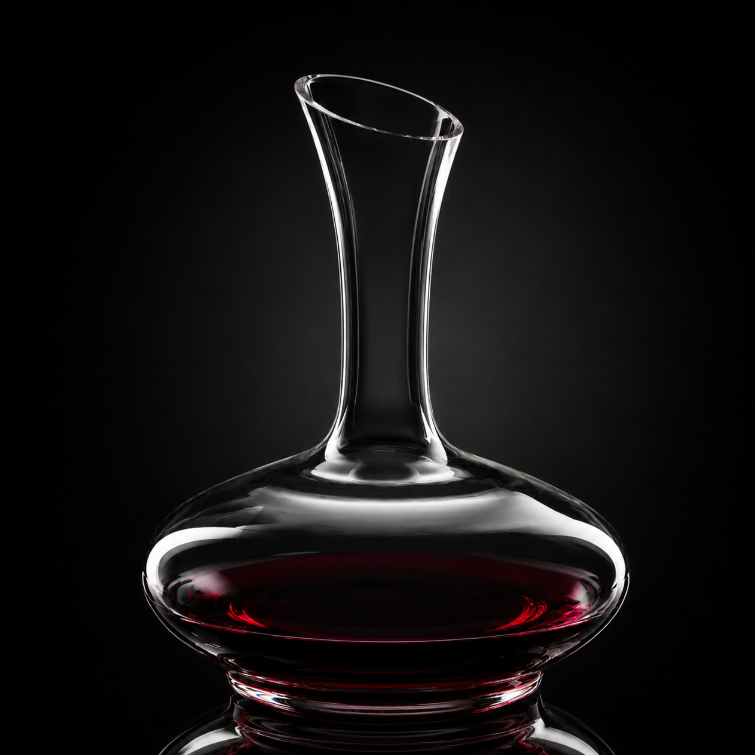 Decanter de Cristal Vivaldi Chanfrado Mozart Crystal By Frederico Strauss - 1500ml - Expert