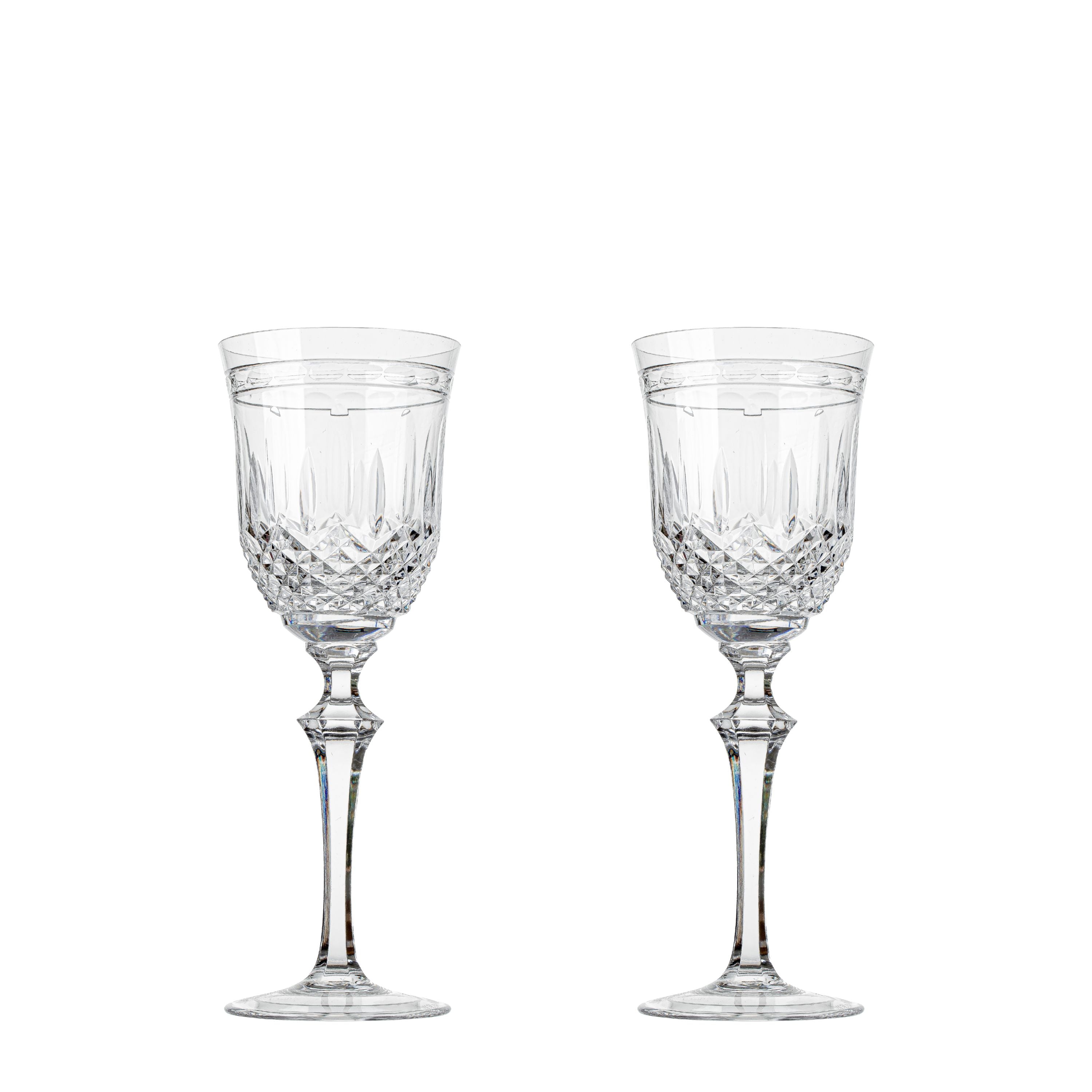 Jogo de 2 Taças de Cristal para Água Mozart Crystal By Frederico Strauss - 365ml - Serenata 68