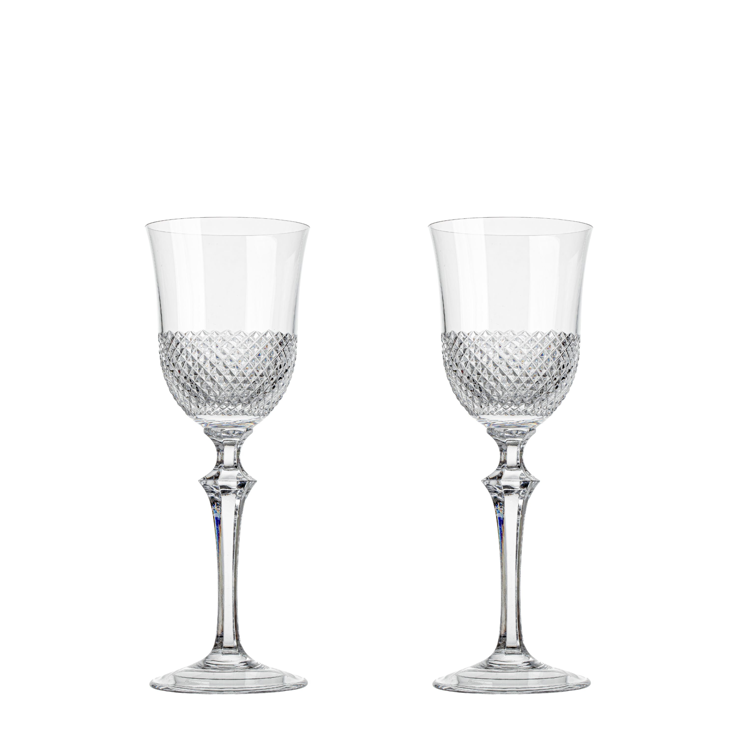 Jogo de 2 Taças de Cristal para Água Mozart Crystal By Frederico Strauss - 365ml - Serenata 50
