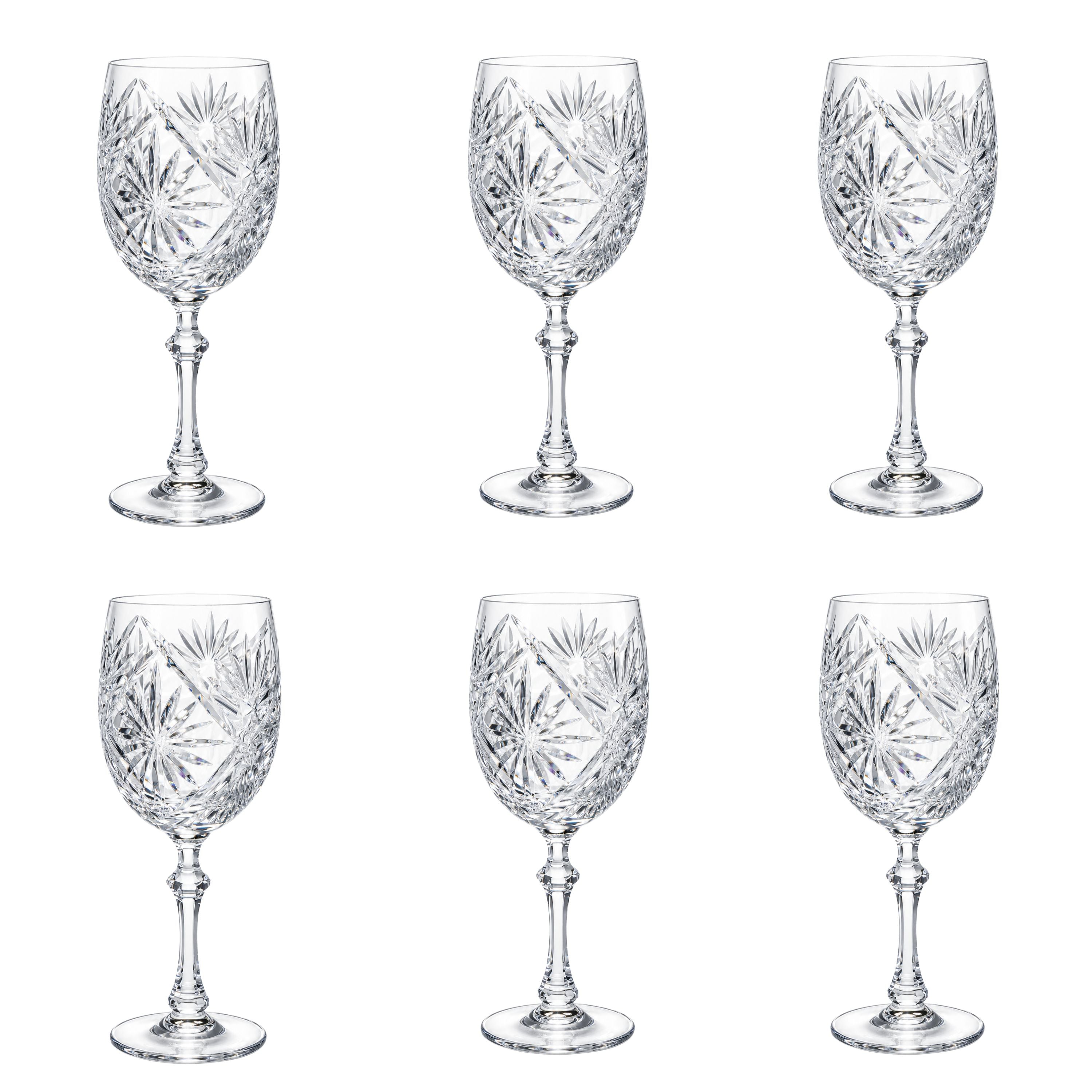 Jogo de 6 Taças de Cristal para Vinho Tinto Mozart Crystal By Frederico Strauss - 390ml - Réquiem 43