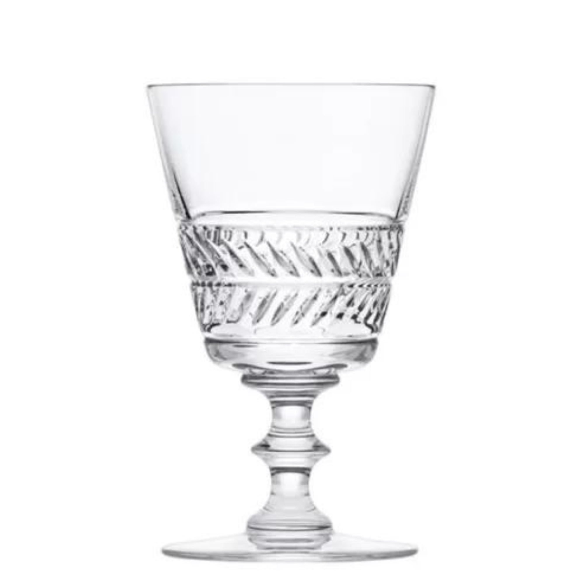 Taça de Cristal Casual Dona Gilda Lapidado 21 Mozart Crystal By Frederico Strauss