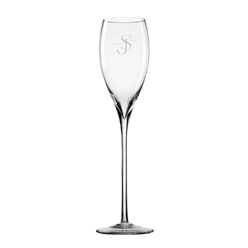 PERSONALIZÁVEL | Taça de Cristal Serra Gaúcha para Espumante Mozart Crystal By Frederico Strauss