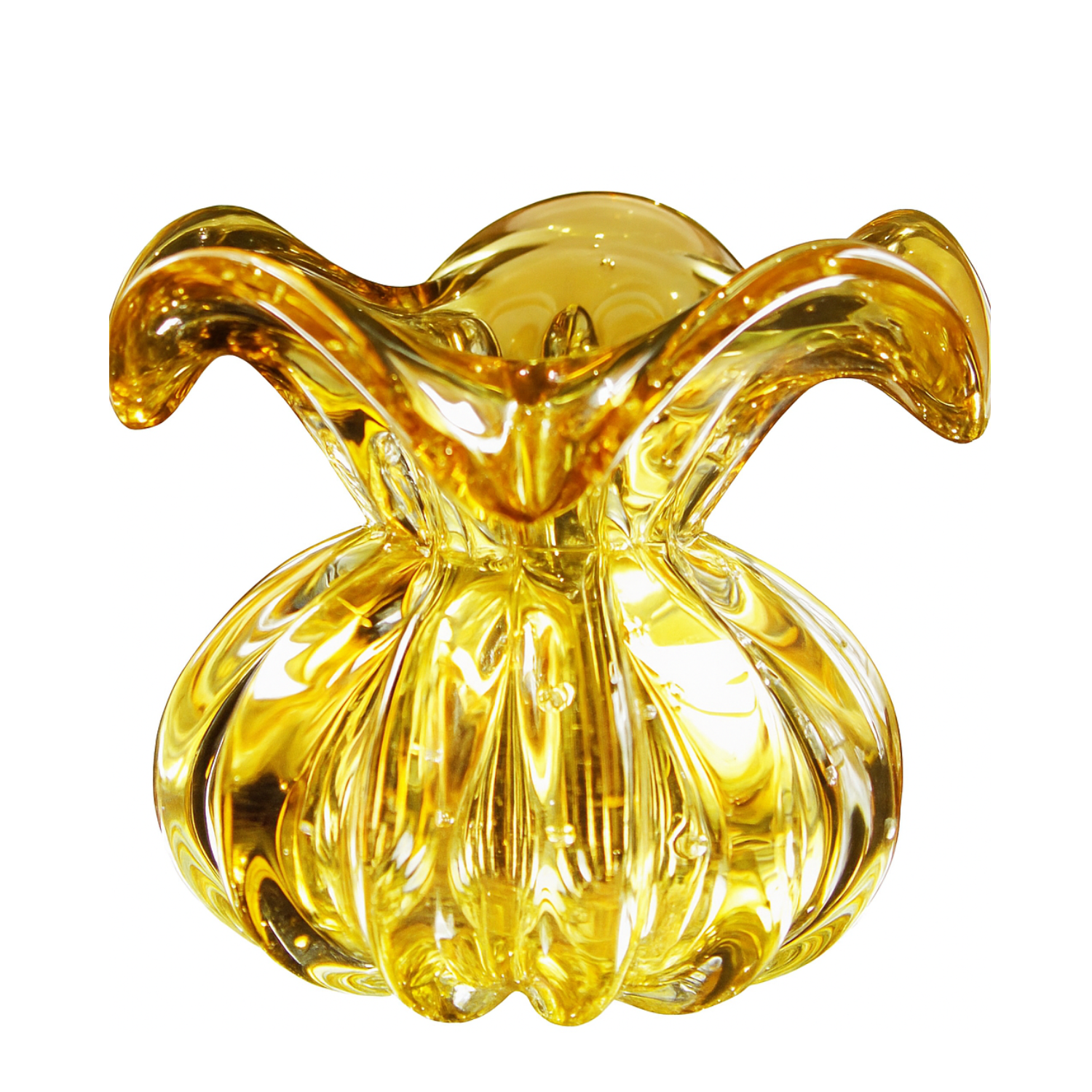 Vaso em Murano Roma Âmbar - Pequeno