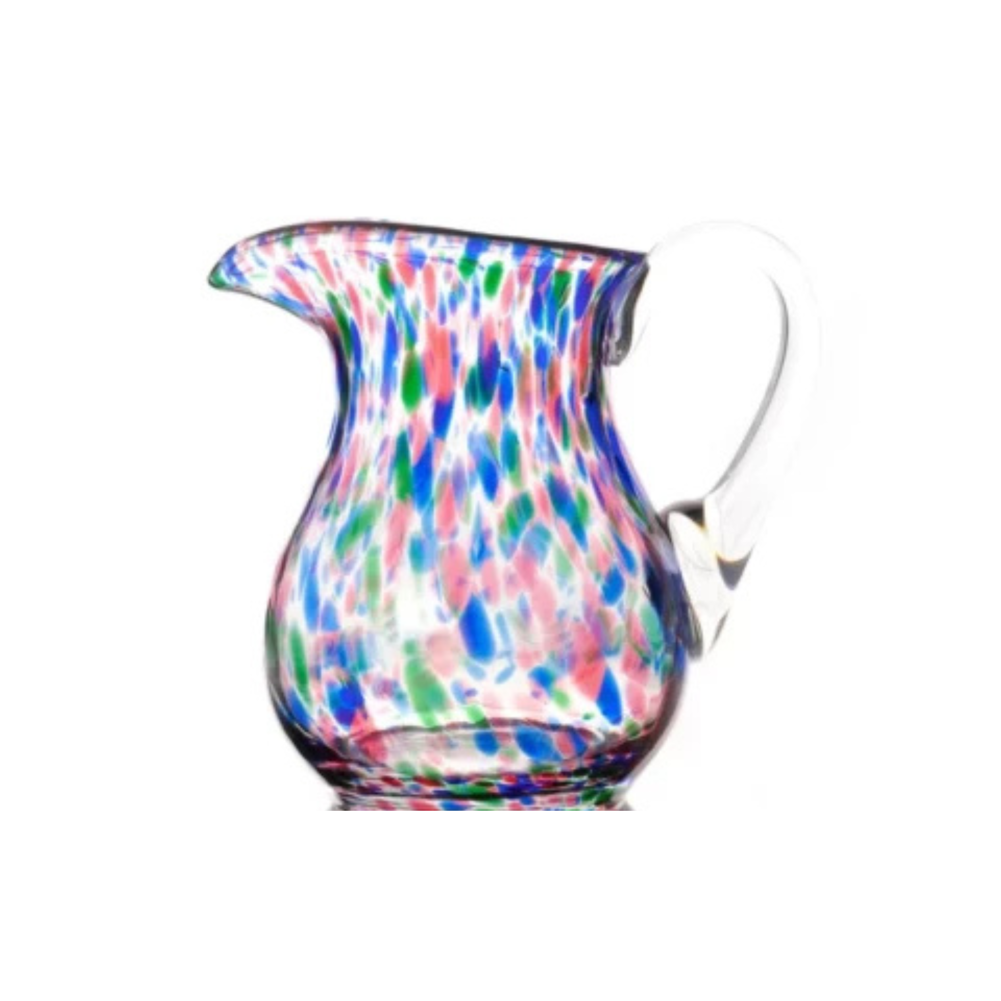 Jogo de 6 Taças com Jarra de Cristal Murano Colors Mozart Crystal By Frederico Strauss