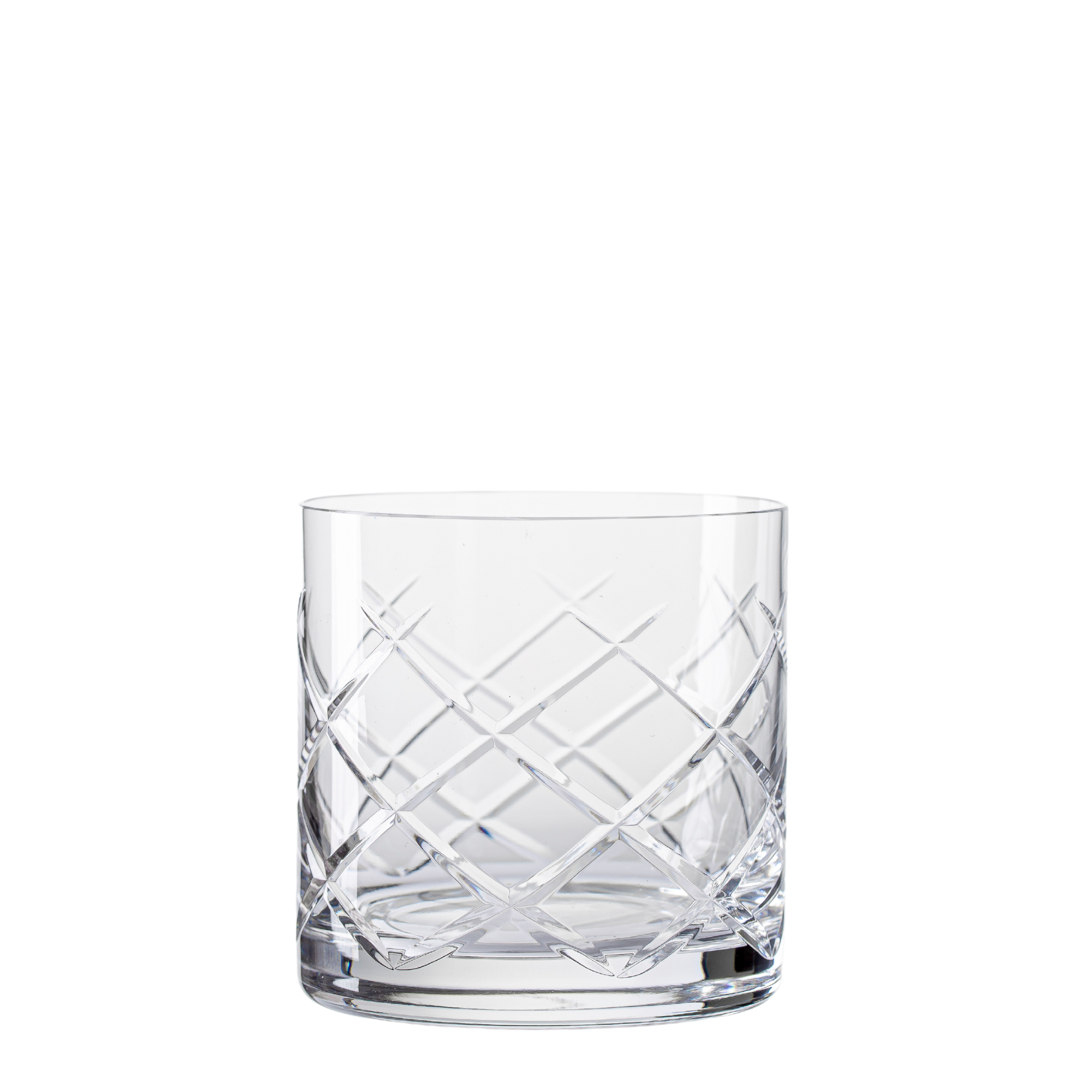 Jogo de 6 Copos de Cristal Double Blend para Whisky Mozart Crystal By Frederico Strauss - 400ml - Bar