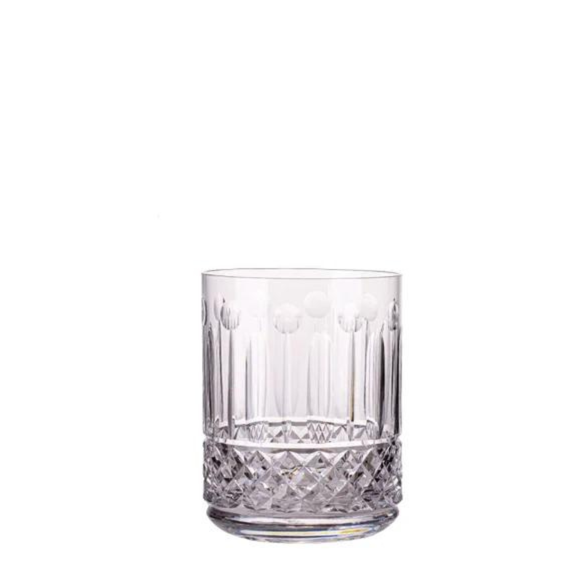 Jogo de 6 Copos de Cristal On The Rocks para Whisky Mozart Crystal By Frederico Strauss - 315ml - Bar