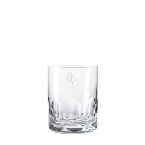 PERSONALIZÁVEL | Copo de Cristal On The Rocks para Whisky Mozart Crystal By Frederico Strauss