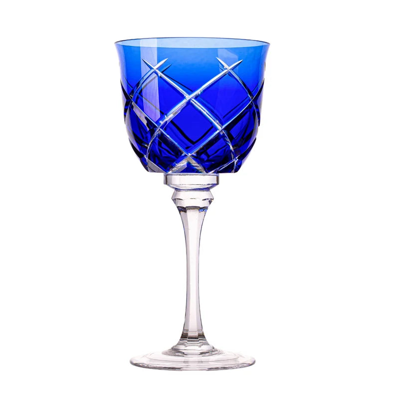 Taça de Cristal Vivaldi para Água Overlay Mozart Crystal By Frederico Strauss - 400ml - Sonata 33