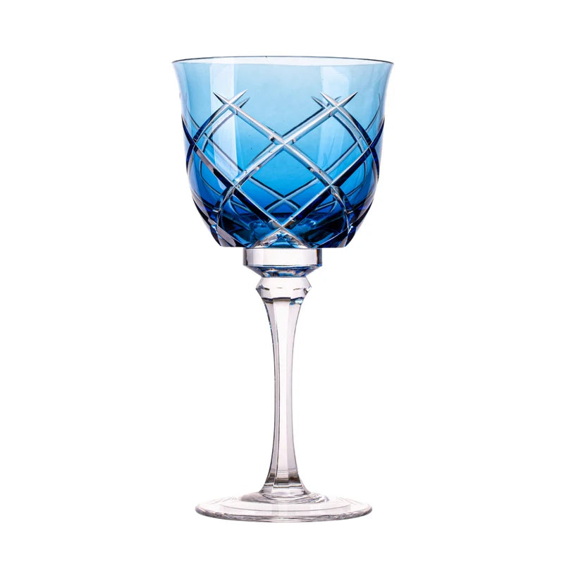 Taça de Cristal Vivaldi para Água Overlay Mozart Crystal By Frederico Strauss - 400ml - Sonata 33