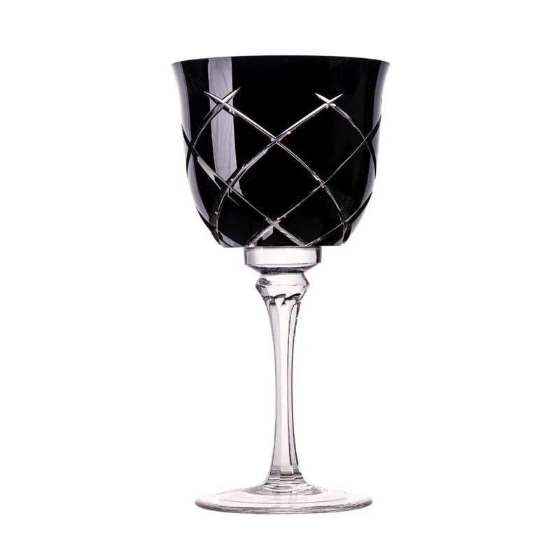 Taça de Cristal Vivaldi para Água Overlay Mozart Crystal By Frederico Strauss - 400ml - Sonata 33