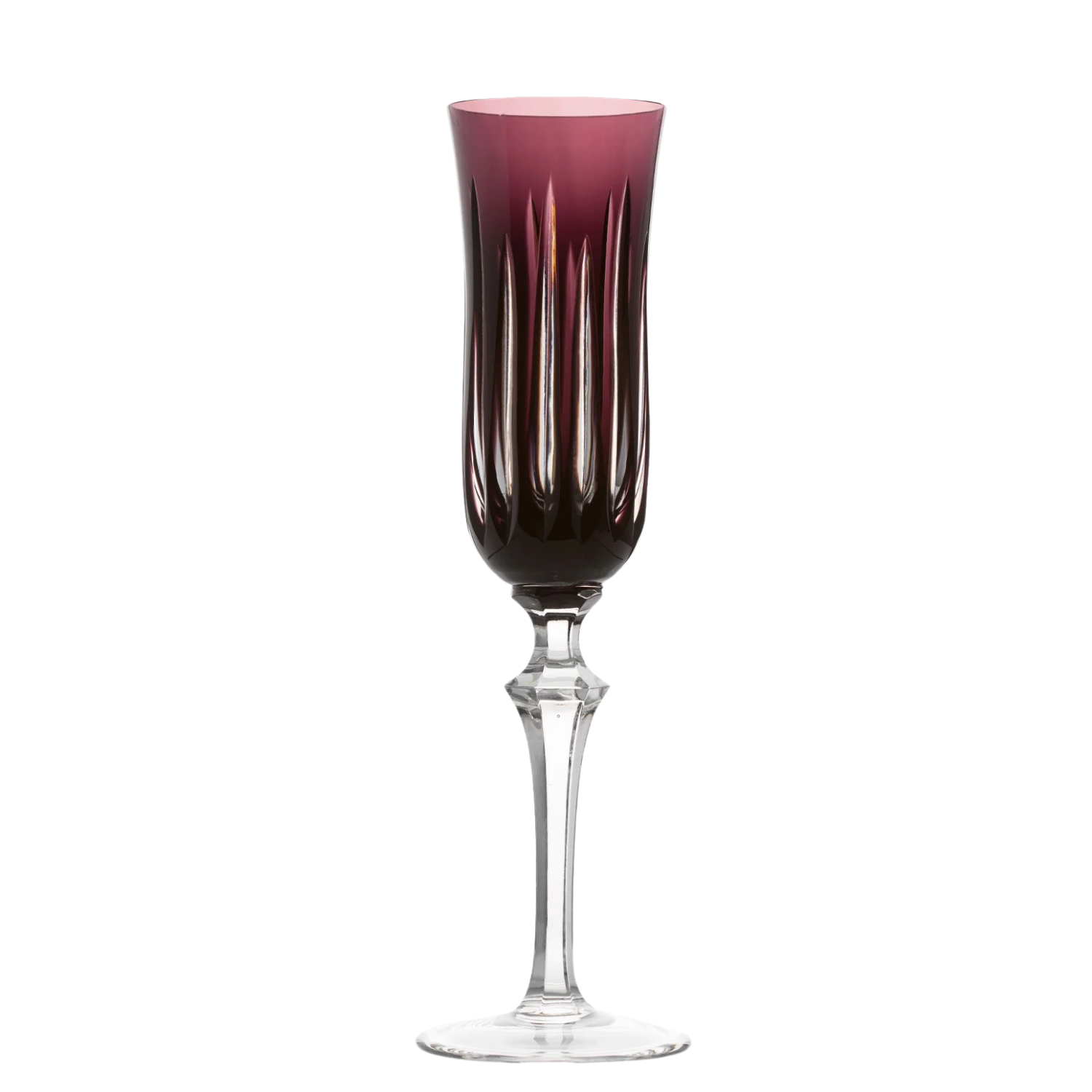 Taça de Cristal Vivaldi para Champagne Overlay Mozart Crystal By Frederico Strauss - 200ml - Serenata 66