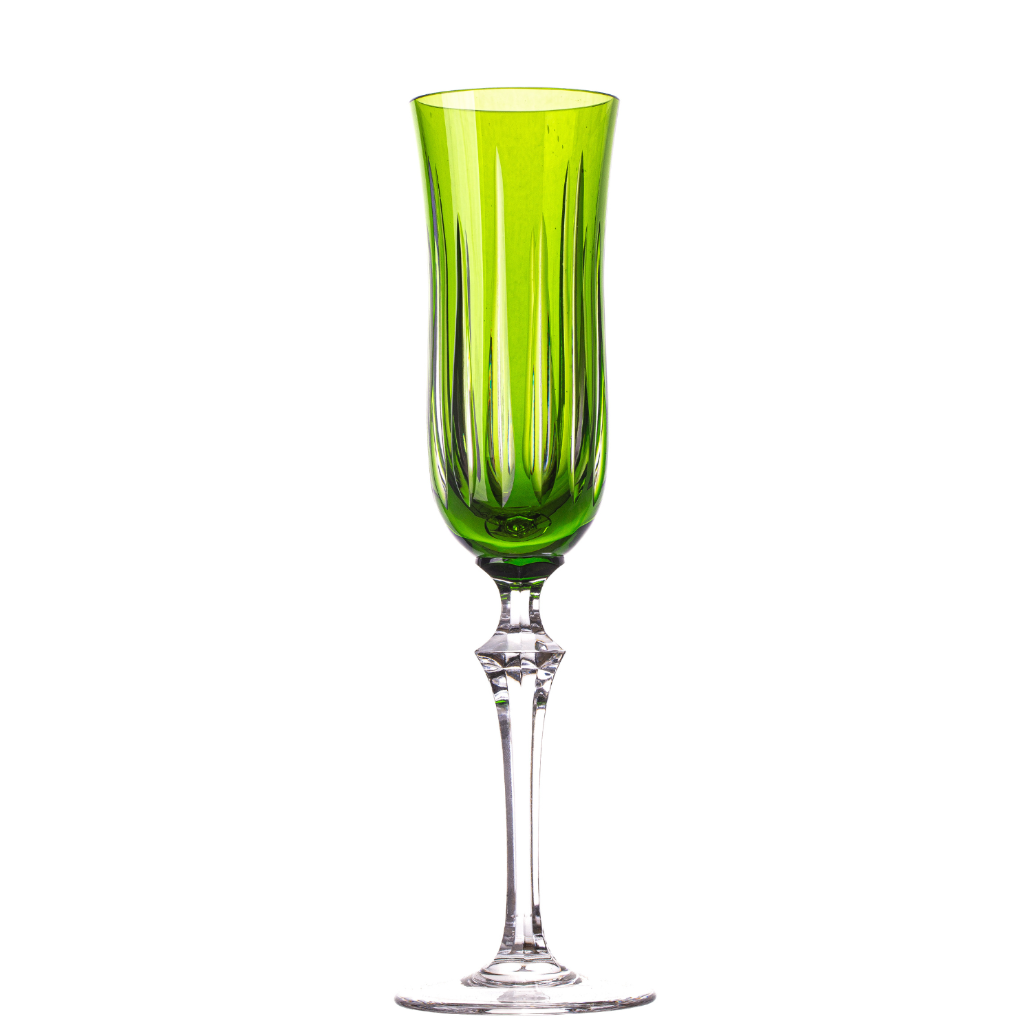 Taça de Cristal Vivaldi para Champagne Overlay Mozart Crystal By Frederico Strauss - 200ml - Serenata 66