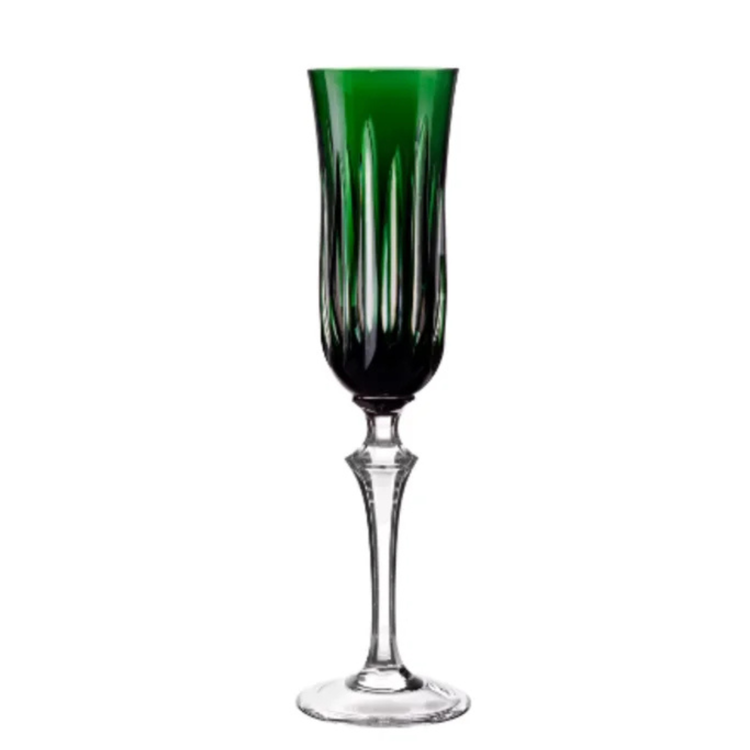 Taça de Cristal Vivaldi para Champagne Overlay Mozart Crystal By Frederico Strauss - 200ml - Serenata 66