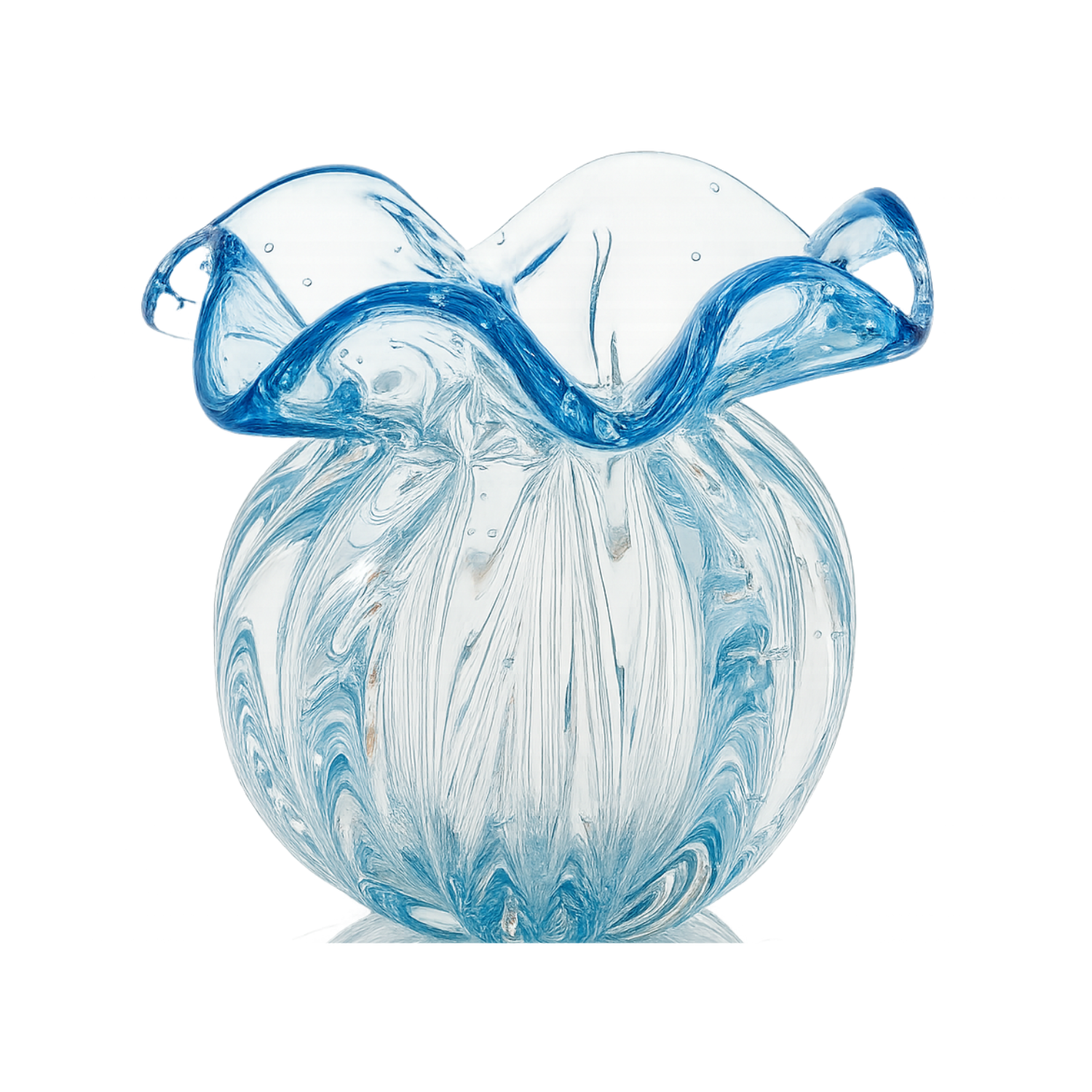 Vaso em Murano Venezia Blu - Médio