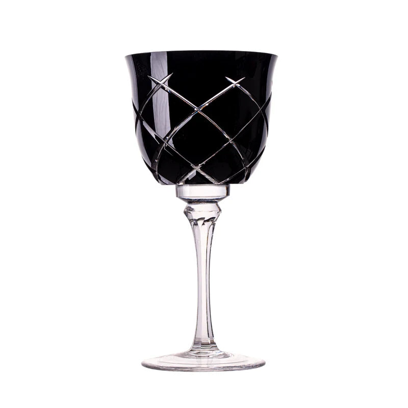Taça de Cristal Vivaldi para Vinho Tinto Overlay Mozart Crystal By Frederico Strauss - 300ml - Sonata 33