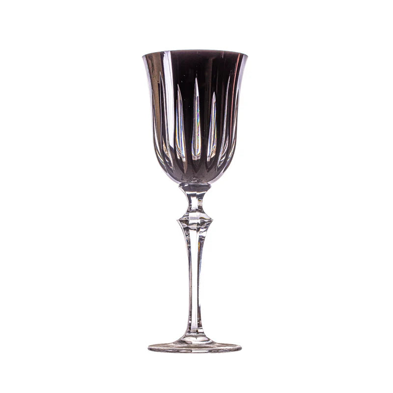 Taça de Cristal Vivaldi para Vinho Branco Overlay Mozart Crystal By Frederico Strauss - 220ml - Serenata 66