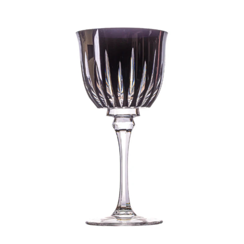 Taça de Cristal Vivaldi para Vinho Tinto Overlay Mozart Crystal By Frederico Strauss - 300ml - Sonata 66