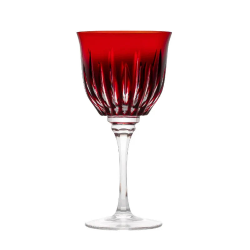 Taça de Cristal Vivaldi para Vinho Tinto Overlay Mozart Crystal By Frederico Strauss - 300ml - Sonata 66