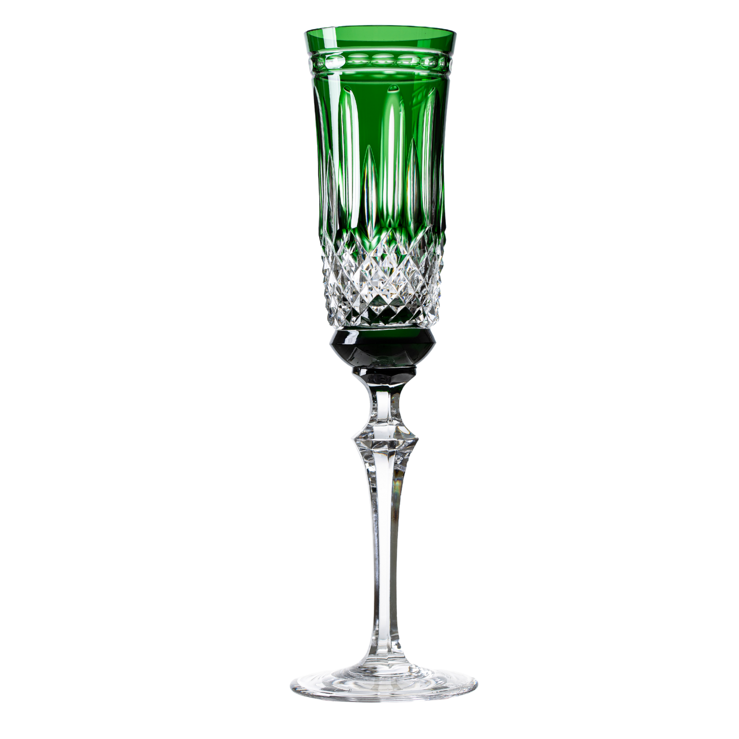 Taça de Cristal para Champagne Overlay Mozart Crystal By Frederico Strauss - 225ml - Serenata 68