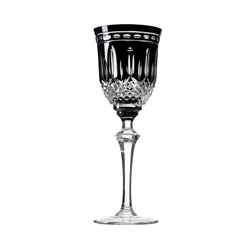 Taça de Cristal para Vinho Branco Overlay Mozart Crystal By Frederico Strauss - 220ml - Serenata 68