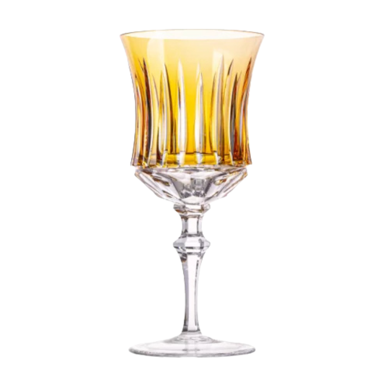 Taça de Cristal Vivaldi Flauta para Água Overlay Mozart Crystal By Frederico Strauss - 360ml - Flauta 66