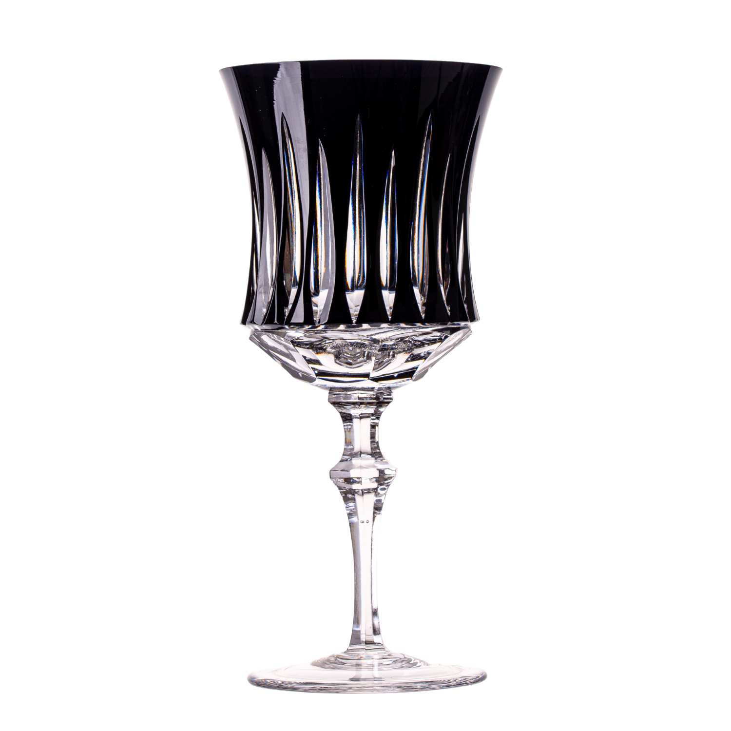 Taça de Cristal Vivaldi Flauta para Água Overlay Mozart Crystal By Frederico Strauss - 360ml - Flauta 66