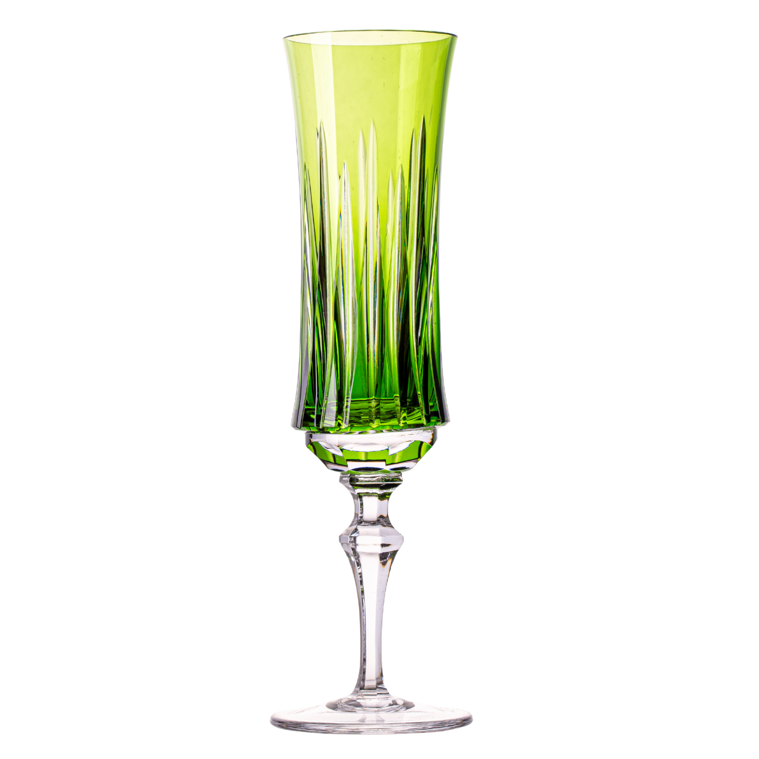 Taça de Cristal Vivaldi para Champagne Overlay Mozart Crystal By Frederico Strauss - 360ml - Flauta 66