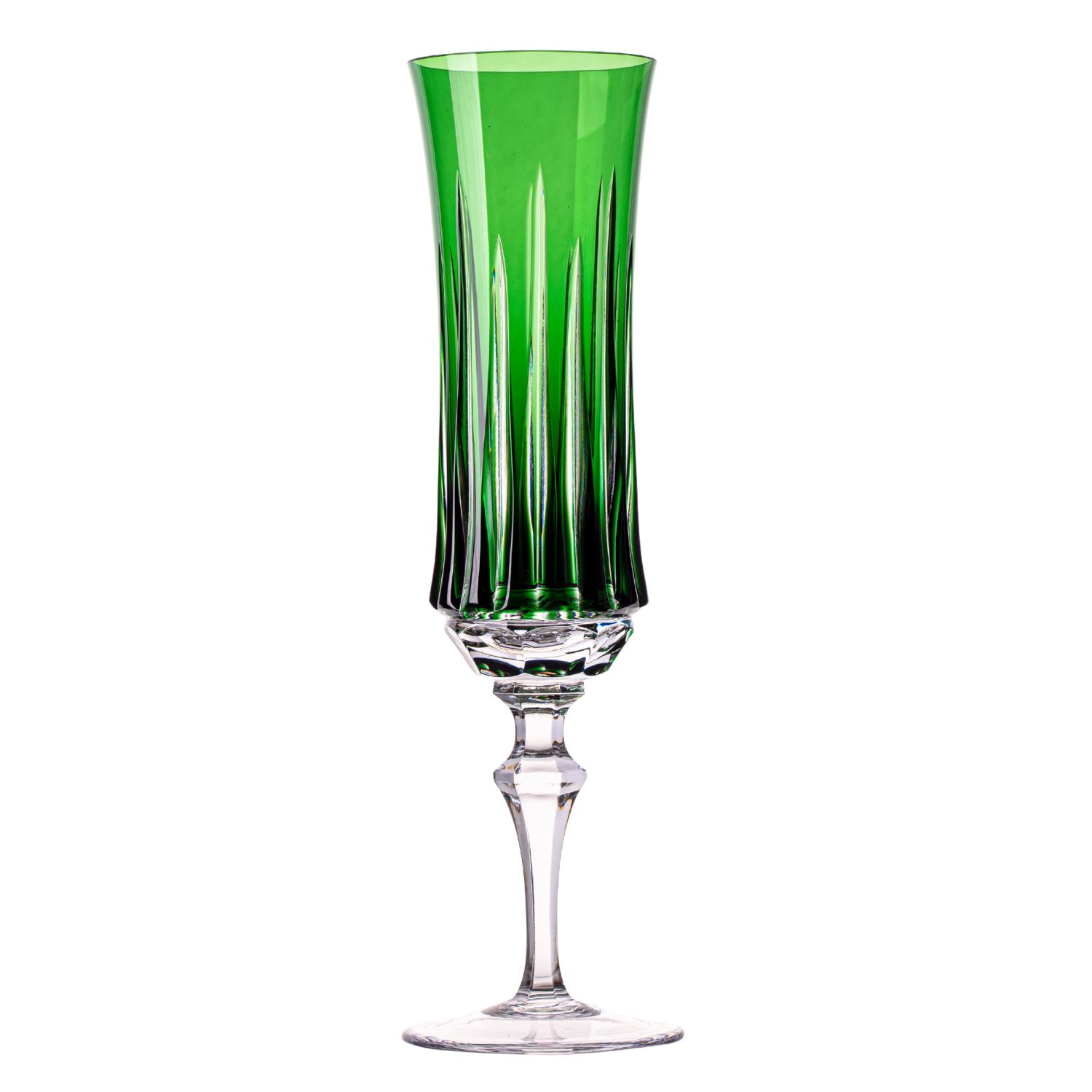 Taça de Cristal Vivaldi para Champagne Overlay Mozart Crystal By Frederico Strauss - 360ml - Flauta 66