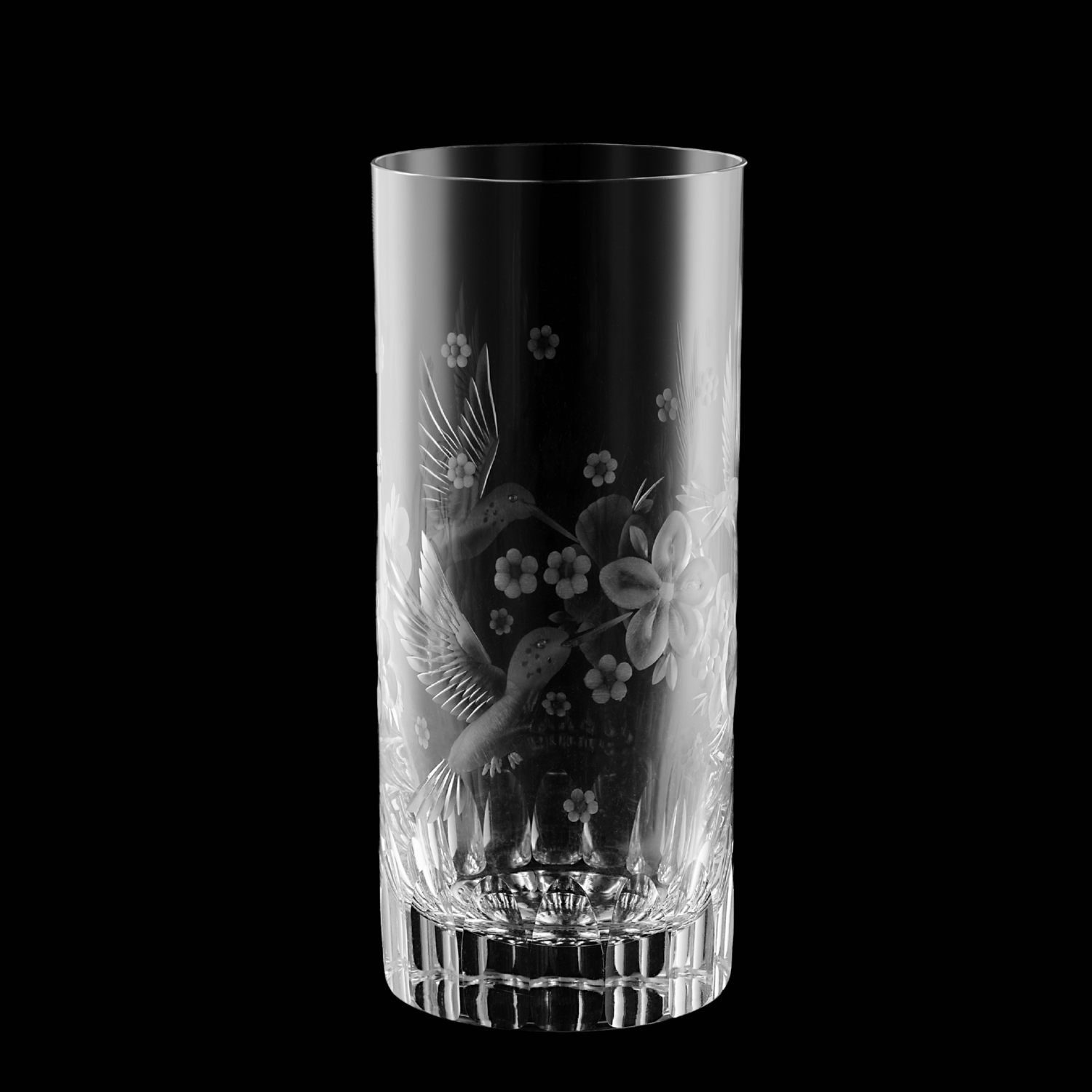 Copo de Cristal Cuba Libre Beija-Flor Mozart Crystal By Frederico Strauss - LapidArte