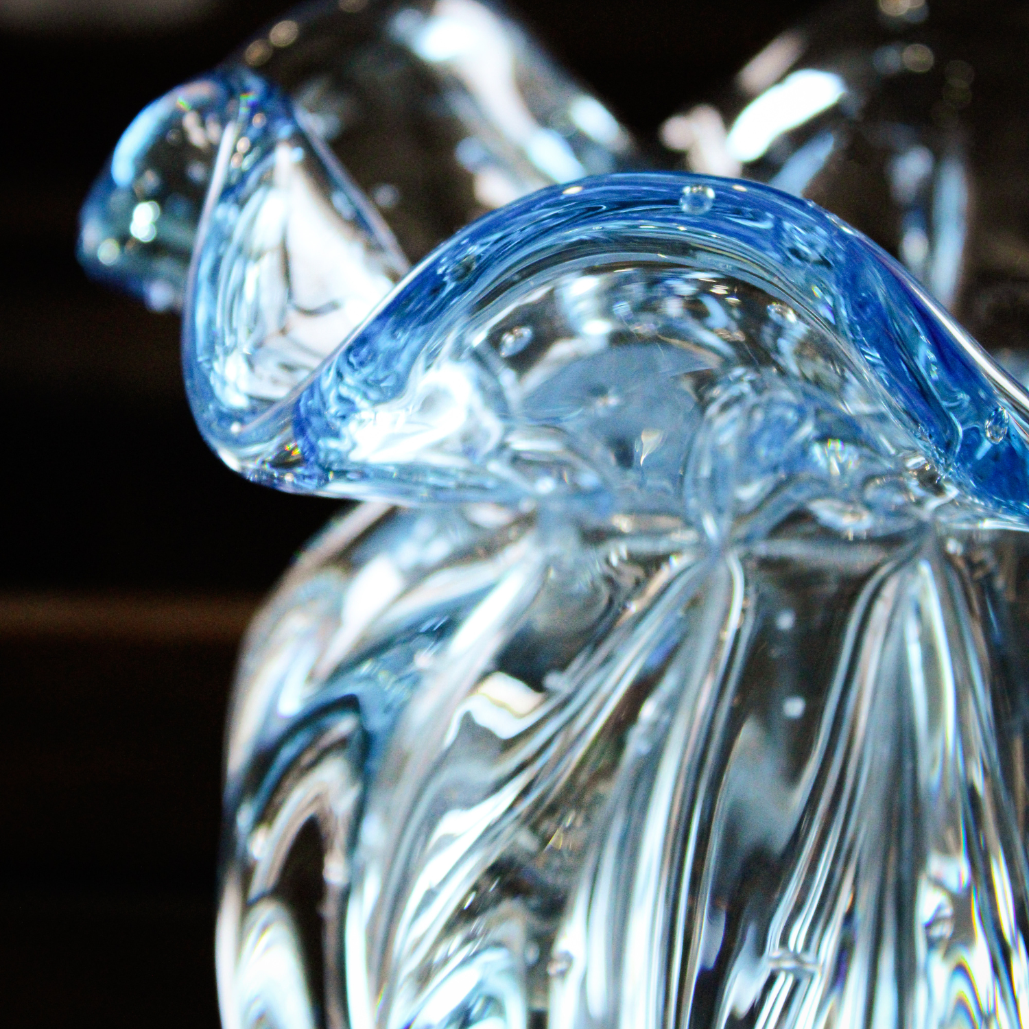 Vaso em Murano Firenze Blu