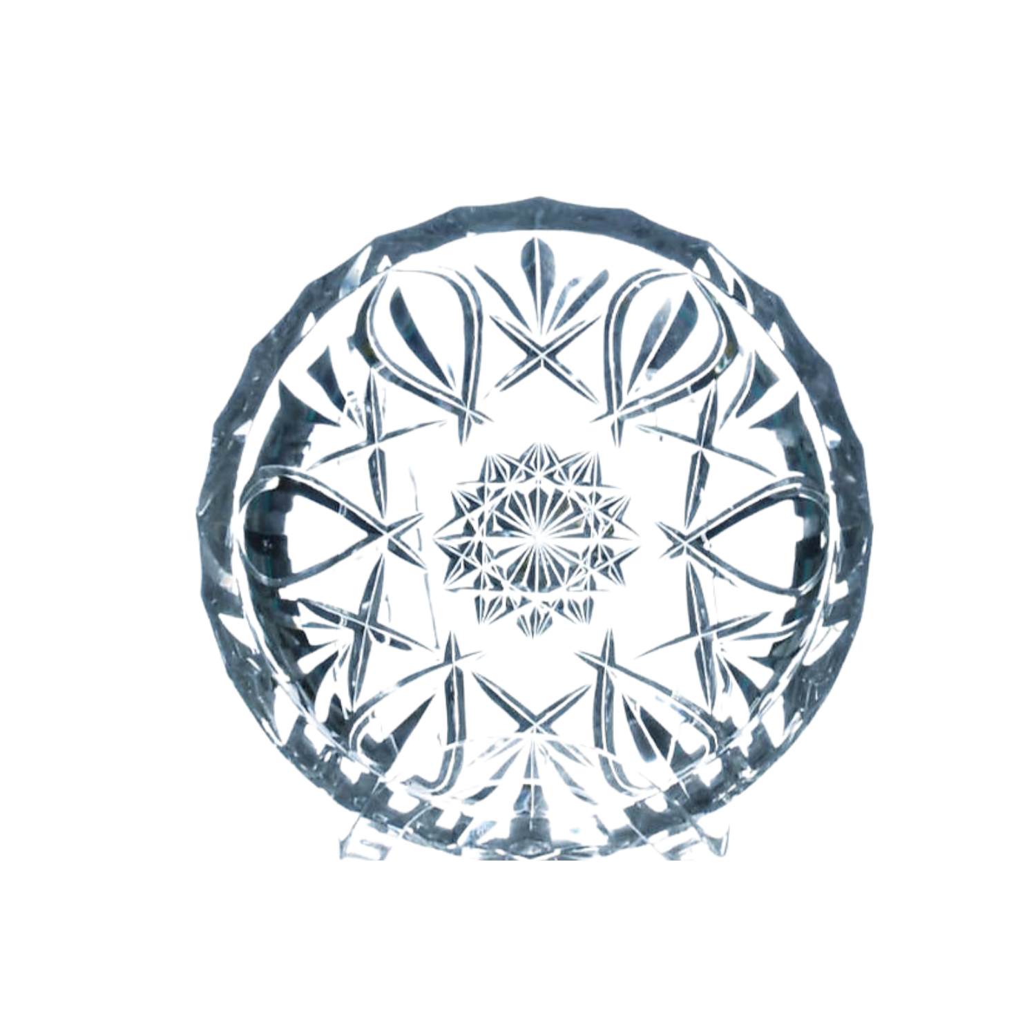 Prato de Cristal Para Bolo Mozart Crystal By Frederico Strauss